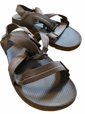 Chaco Z/1 Classic Sandals Mens Size 13 Gray Adjustable Strap Outdoor Hiking